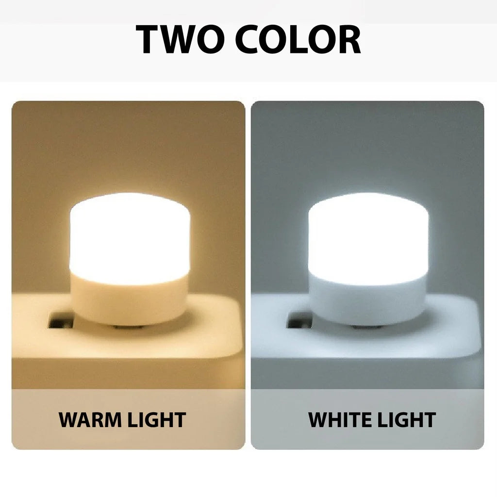Mini USB Night Light – Warm, Eye-Friendly LED - Silverline Digital Technology