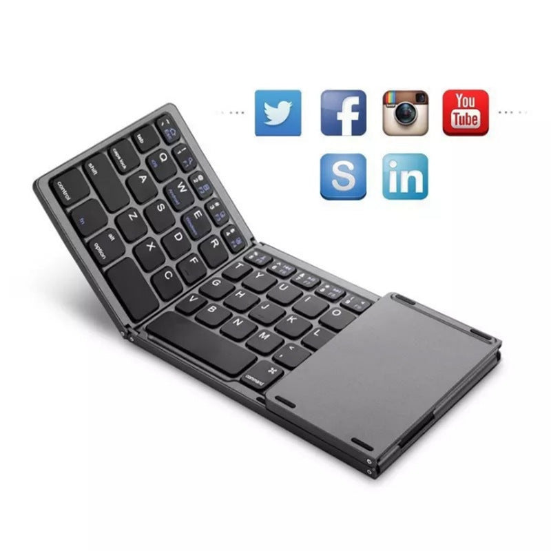 Foldable Wireless Bluetooth Keyboard for Phone, Tablet & Computer - Silverline Digital Technology