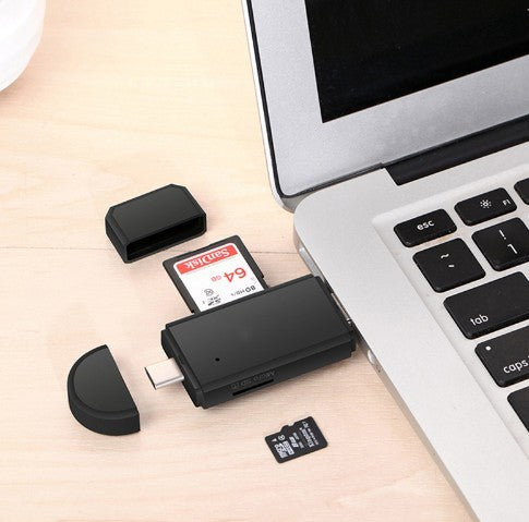 Smart Three-In-One Multi-Function Card Reader - Silverline Digital Technology