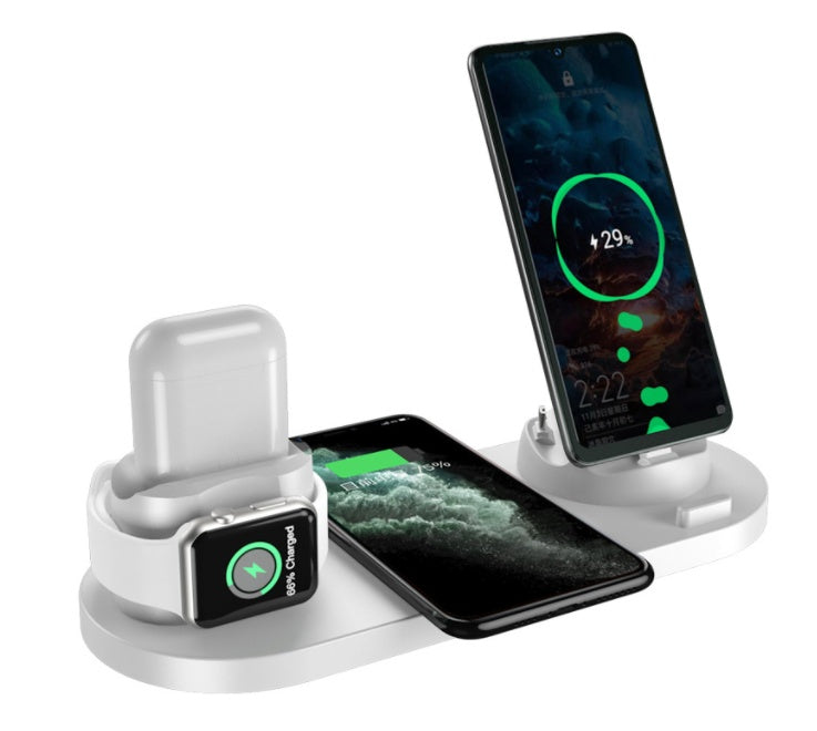 Durable 6 In 1 Charging Dock Station - Silverline Digital Technology