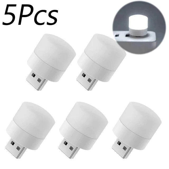 Mini USB Night Light – Warm, Eye-Friendly LED - Silverline Digital Technology