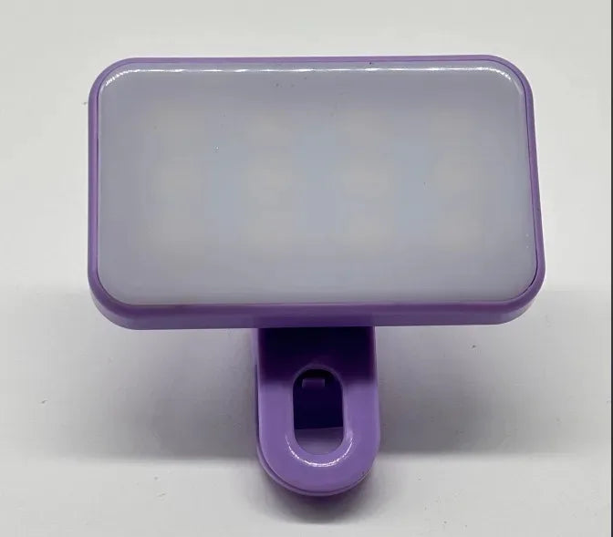 Rechargeable Clip-On Selfie Light with 3 Adjustable Brightness Modes - Silverline Digital Technology