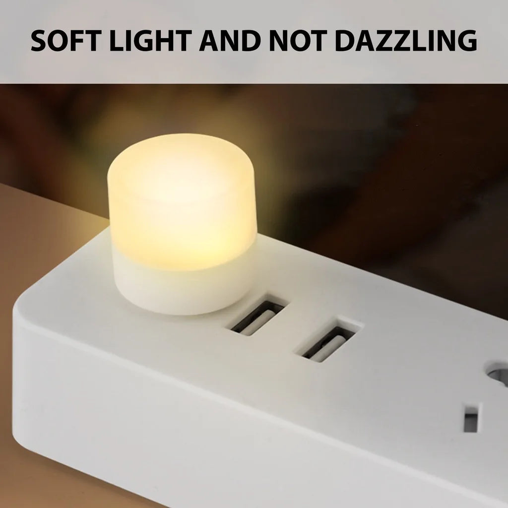 Mini USB Night Light – Warm, Eye-Friendly LED - Silverline Digital Technology