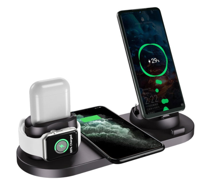 Durable 6 In 1 Charging Dock Station - Silverline Digital Technology